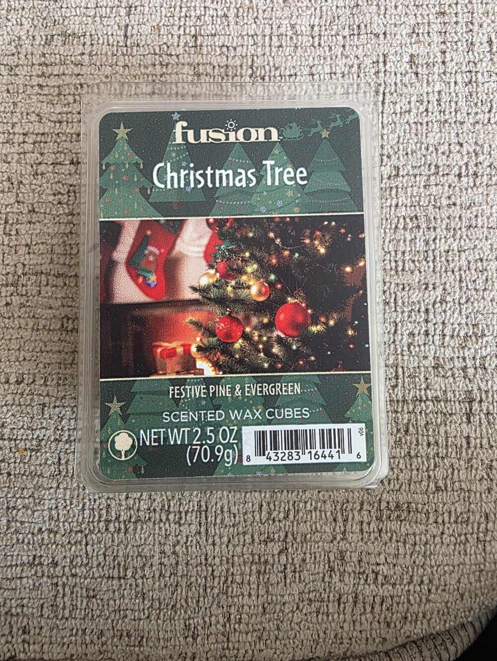 Fusion Christmas Tree Scented Wax Cubes